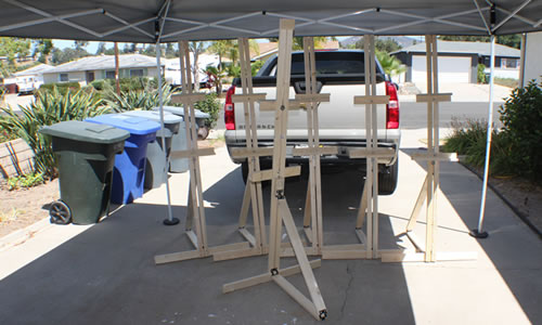 san diego easel rentals